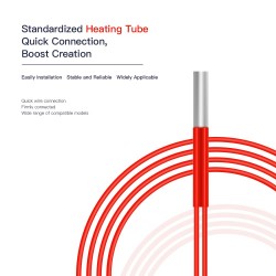 Tubo Calefactor Hotend 24V 40W para impresora 3D Creality
