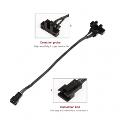 Kit de interruptor fotoeléctrico, modelo NPN de alta sensibilidad, duradero, 5-24VDC, 3DPrintMill(CR-30) Creality