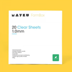 Pack 20 láminas - 1.0mm Mayku (Clear Sheets)